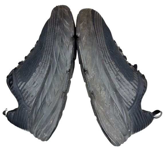 Mens Sneakers Hoka One One M Bondi 6 Running F27219K Black Size US 9.5 - Picture 5 of 9